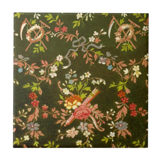 Vintage Tapete Fliese (Vorderseite)