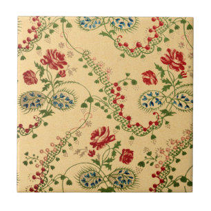 Vintage Tapete Fliese