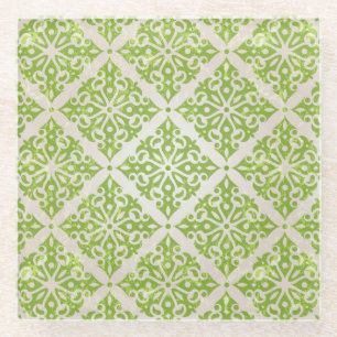 Vintage Tapete Glasuntersetzer