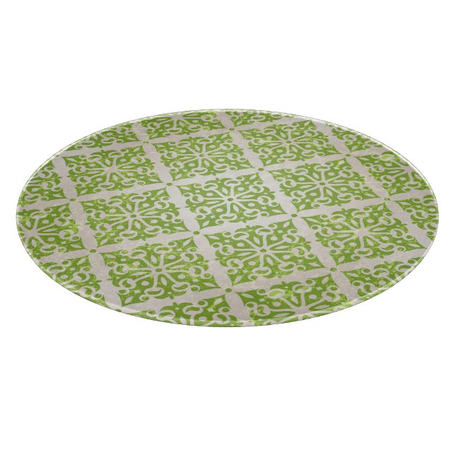 Vintage Tapete Schneidebrett (Ecke)