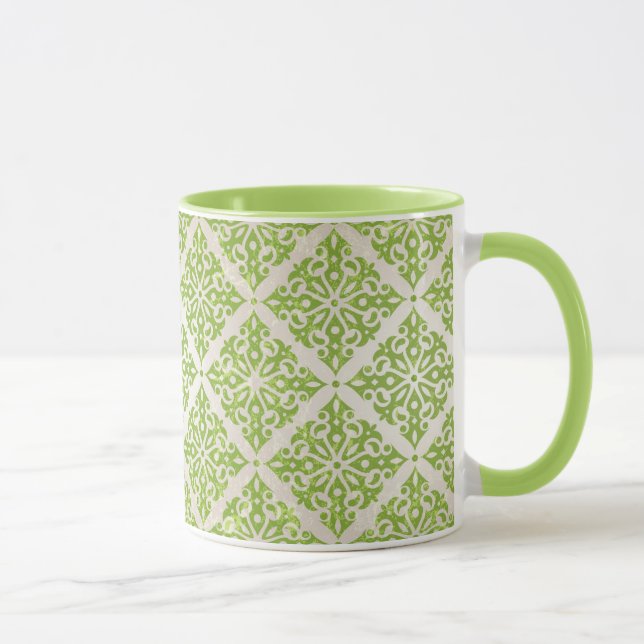 Vintage Tapete Tasse (Rechts)