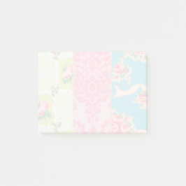 Vintage Tapetenpost-itanmerkungen Post-it Klebezettel