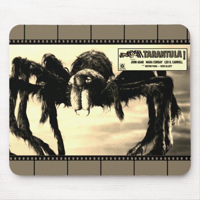 Vintage Tarantula der 50er Jahre! Mousepad (Vorne)