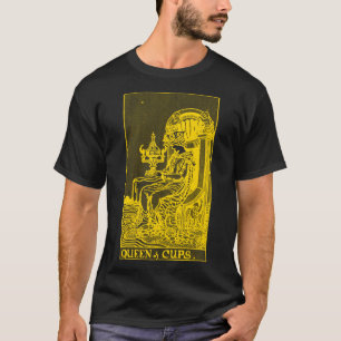 VINTAGE TAROTKARTE KÖNIGIN DER KELCHE T-Shirt