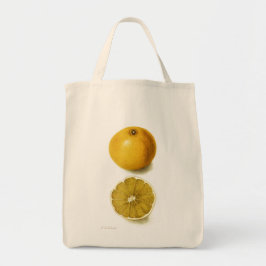 Vintage Tasche mit Grapefruit