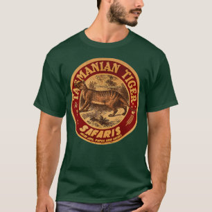 Vintage-Tasmanischer-Tiger-Safari T-Shirt