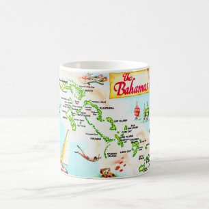 Vintage Tasse der Bahama-Inseln