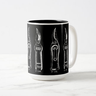 VINTAGE Tasse der Gartenschneider-