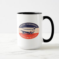 Vintage Tasse Luftschiff-Hindenburgs LZ129