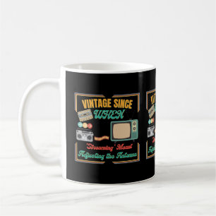 Vintage-Tasse Retro-Geschenk - Retro-Geburtstagsge Kaffeetasse