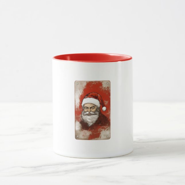 Vintage Tasse Santa Claus (Zentrum)