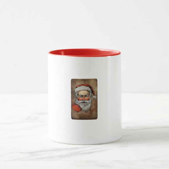 Vintage Tasse Santa Claus (Zentrum)