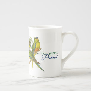 Vintage Tasse Türkis