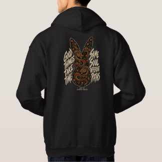 Vintage-Tattoo-Stil Kawaii Streetwear-Grafik Hoodie