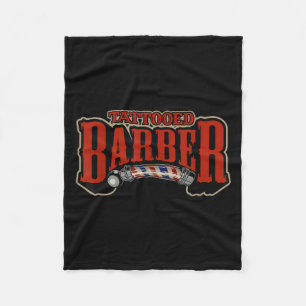 Vintage Tattooot Barber Haircut Barber Quote Graph Fleecedecke