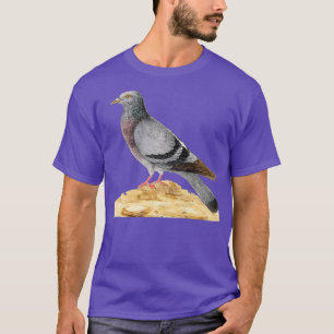 Vintage Taubenflüsterzüge oder extravagante T-Shirt
