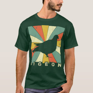 Vintage-Taubenliebhaber Retro-Stil Tier T-Shirt