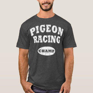 Vintage-Taubenrennen Champ Champion abgenutzt T-Shirt