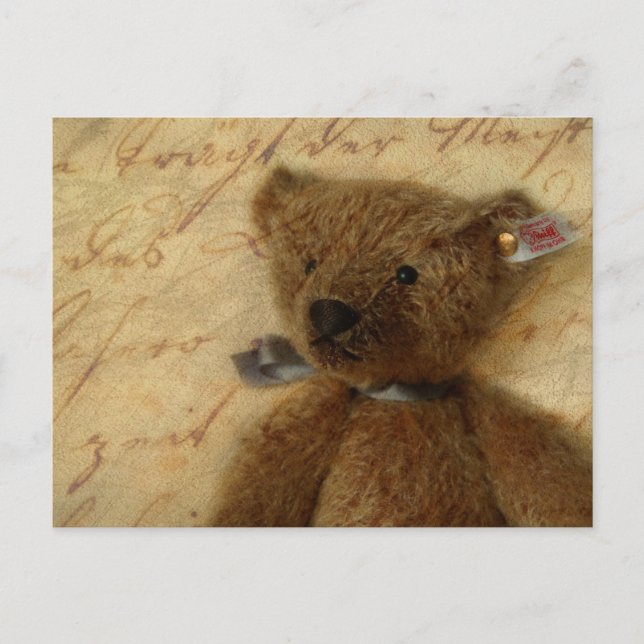 Vintage Ted Postkarte (Vorderseite)