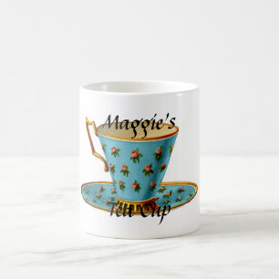 Vintage Tee-Schalen-Tasse Tasse