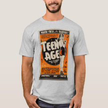Vintage-„Teen Age“-Retro-Filmplakat-Stil-Design