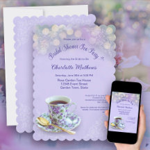 Vintage-Teeparty-Brautjunggesellinnenabschied Lave