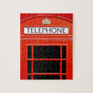 Vintage Telefon Booth Puzzle