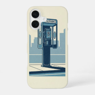 Vintage Telefonzelle iPhone 16 Hülle