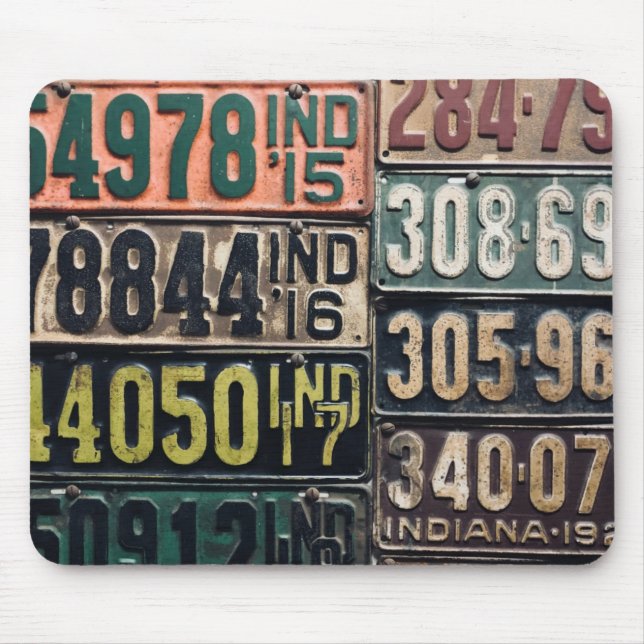 Vintage Teller Mousepad (Vorne)