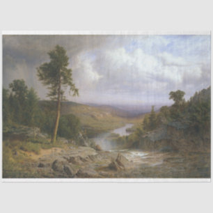 Vintage Tennessee-Landschaft Seidenpapier