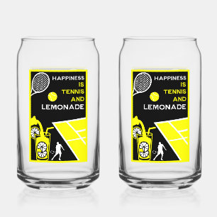 Vintage-Tennis-Limonade Dosenglas