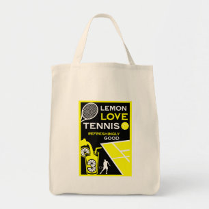 Vintage-Tennis-Limonade Tragetasche
