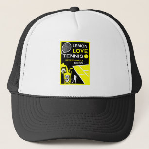 Vintage-Tennis-Limonade Truckerkappe