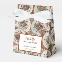 Vintage Terracotta-Fliesen-Muster Hochzeit