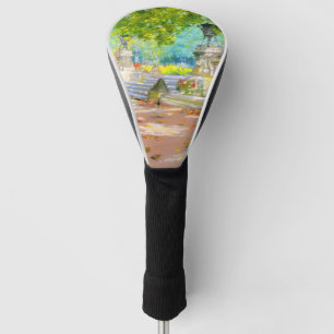 Vintage Terrasse, Park mit Aussicht (1887) zeichne Golf Headcover