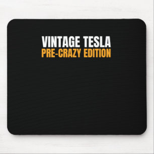 Vintage Tesla - Vor-dem-Wahnsinn-Edition Magnet od Mousepad