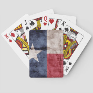Vintage Texas Flag Playing Cards Spielkarten