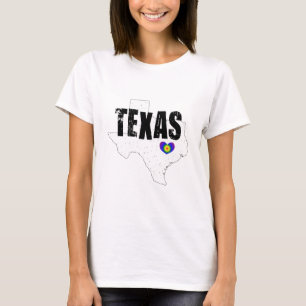 Vintage Texas-Herzspitze T-Shirt