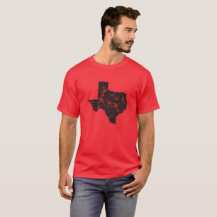 Vintage Texas-Staats-Silhouette T-Shirt