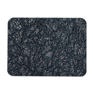 Vintage-Texturiertes schwarzes Leder Magnet