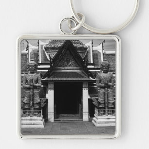 Vintage Thailand Bangkok Wat Phra Kaew Dämonenwäch Schlüsselanhänger