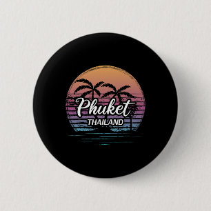 Vintage-Thailand-Urlaub-Reise-Asien-Thailändischer Button