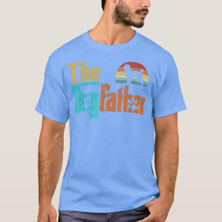 Vintage The Dogfather Pudel-Hundebesitzer T-Shirt