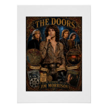Vintage-The-Doors-Jim-Morrison-Rockband-Poster
