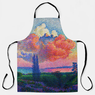 Vintage The Pink Cloud (1896) Gemälde Schürze