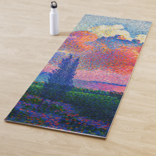 Vintage The Pink Cloud (1896) Gemälde Yogamatte