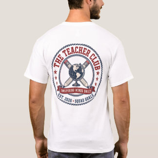 Vintage The Teacher Club Inspirierende Köpfe Custo T-Shirt