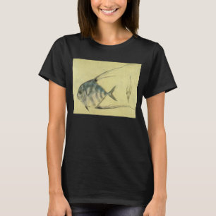 Vintage Threadfin Trevally, afrikanischer Pompano  T-Shirt