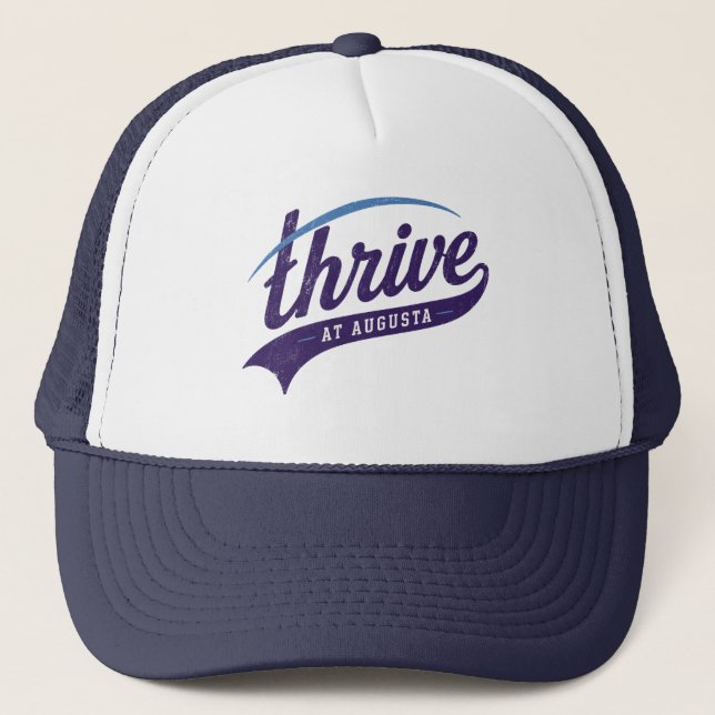 Vintage Thrive bei Augusta Trucker-Mütze Truckerkappe (Vorderseite)