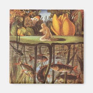 Vintage Thumbelina Märchen, Eleanor Vere Boyle Magnet